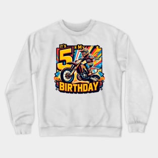 5th Birthday Crewneck Sweatshirt